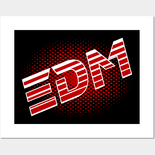 EDM Hardstyle Festival Dance Music Gift Wall Art by shirts.for.passions